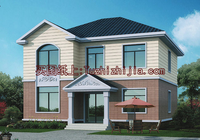 120平米農(nóng)村房屋設(shè)計(jì)圖，一到三層別墅戶型都有！