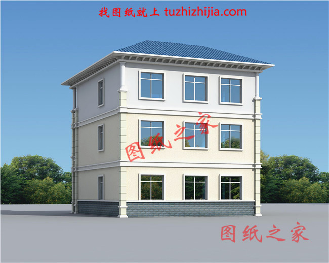 120平米農(nóng)村房屋設(shè)計(jì)圖，一到三層別墅戶型都有！