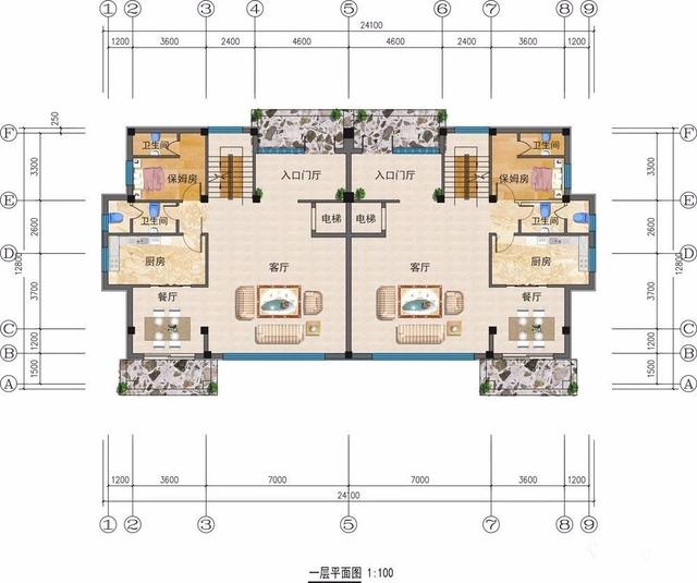 豪華別墅設計圖，蓋自己的房讓別人羨慕去吧！