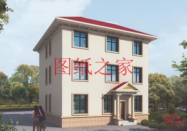 120平米三層別墅設(shè)計(jì)圖，新穎獨(dú)特、簡(jiǎn)約大氣，幾十年也不會(huì)過(guò)時(shí)！