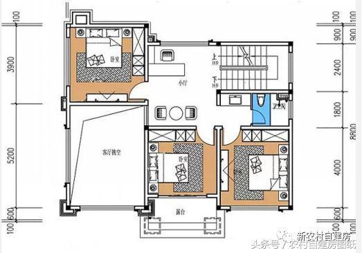 復(fù)式三層別墅設(shè)計(jì)圖，造價(jià)低經(jīng)濟(jì)適用，滿足您的豪宅夢(mèng)！