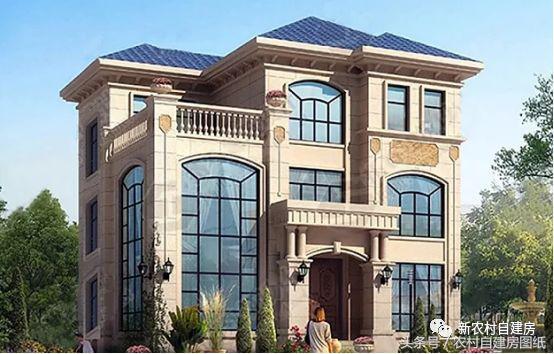 復(fù)式三層別墅設(shè)計(jì)圖，造價(jià)低經(jīng)濟(jì)適用，滿足您的豪宅夢(mèng)！