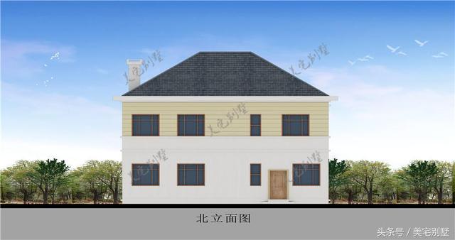 田園小別墅設計圖，10.8X12挑空客廳，您喜歡嗎？