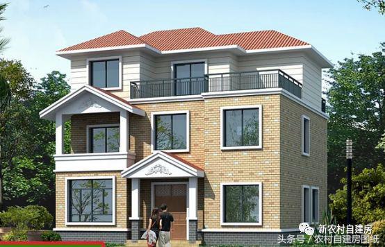 3套經(jīng)典別墅設(shè)計圖，多間臥室?guī)Э净鸱亢蜁衽_，造價只要25萬