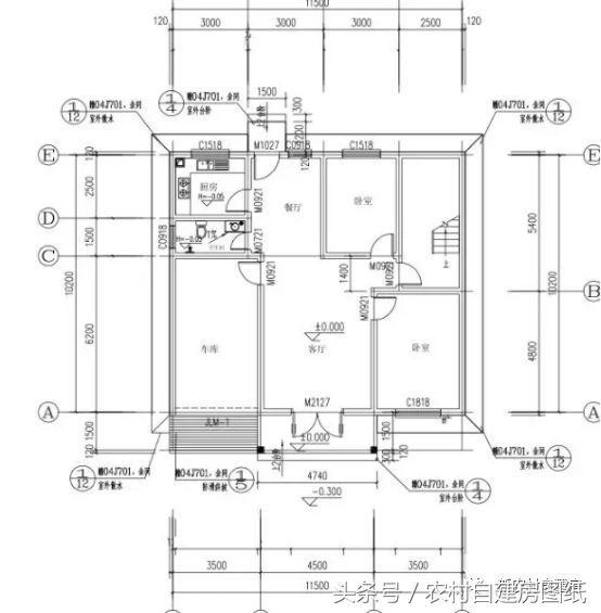 3套經(jīng)典別墅設(shè)計圖，多間臥室?guī)Э净鸱亢蜁衽_，造價只要25萬