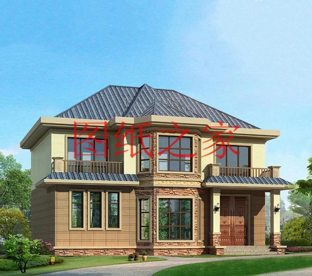 7套占地小的二層別墅設(shè)計(jì)圖，外觀新穎獨(dú)特，適合您的選擇！