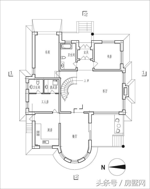 北方雪景別墅設(shè)計(jì)圖，猶如置身童話世界，非常夢(mèng)幻！
