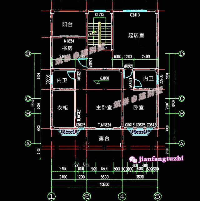 100平米別墅設計圖，親民的設計理念，您值得建造