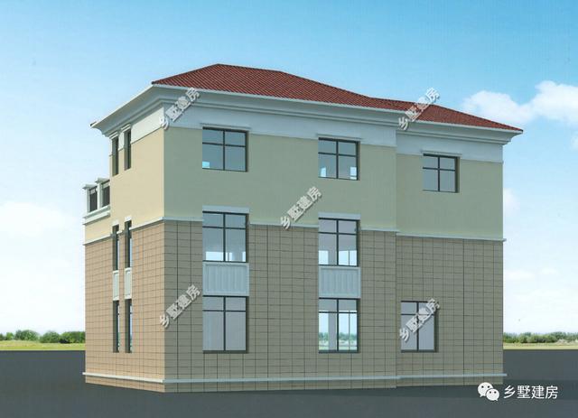 15X13米農(nóng)村自建房，遠(yuǎn)離喧囂，還您恬靜生活！