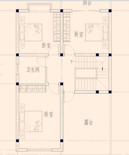 開(kāi)間8、9米的兩款自建房，占地小，格局優(yōu)良，值得參考。