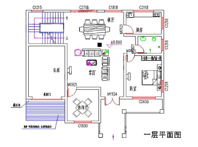 造價(jià)30萬(wàn)的農(nóng)村別墅設(shè)計(jì)圖，多功能設(shè)計(jì)！