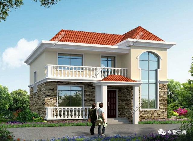 11X12米農(nóng)村自建房，設(shè)計(jì)親民，麻雀雖小，五臟俱全。