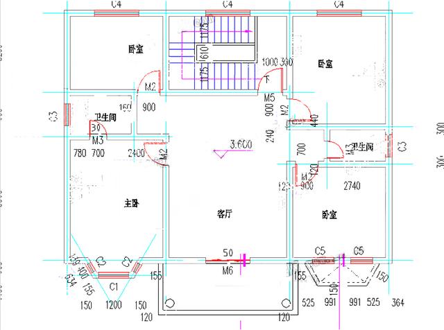 飄窗小別墅設(shè)計(jì)圖，上有閣樓，既隔熱又洋氣！
