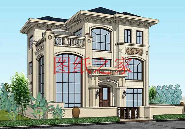 4套小戶型三層別墅設計圖分享給大家！