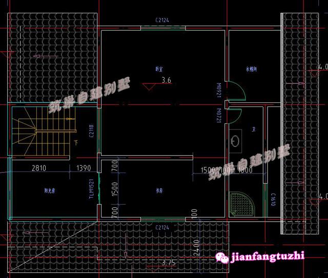 一層別墅設(shè)計(jì)圖，小洋房，外觀艷麗，大氣優(yōu)雅。