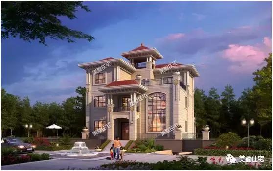 占地120平左右的別墅設(shè)計圖，美觀實用，適合每家每戶。