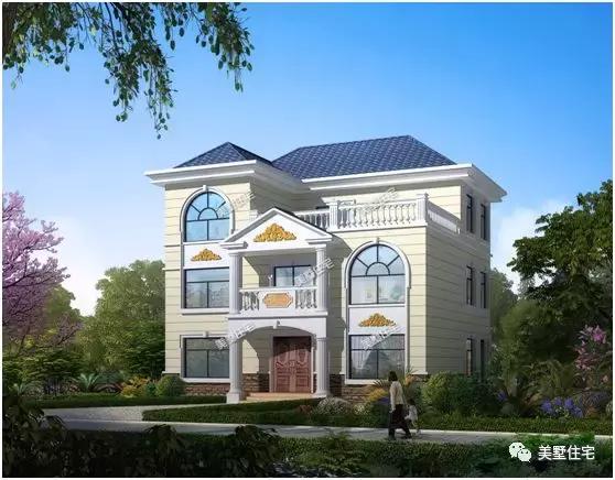 占地120平左右的別墅設(shè)計圖，美觀實用，適合每家每戶。