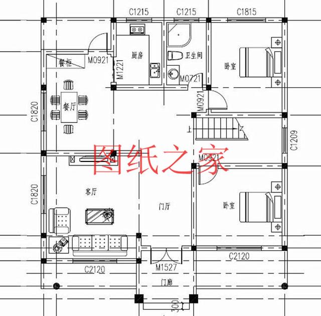 150平7臥室的農(nóng)村三層自建房，簡單大氣，正在熱銷中...