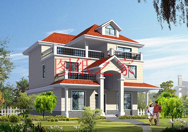 150平7臥室的農(nóng)村三層自建房，簡單大氣，正在熱銷中...