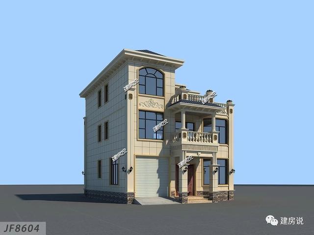 三層帶車庫(kù)的別墅設(shè)計(jì)圖，造價(jià)30W，享受優(yōu)質(zhì)生活！