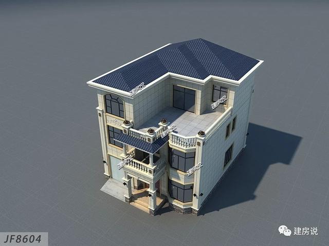 三層帶車庫(kù)的別墅設(shè)計(jì)圖，造價(jià)30W，享受優(yōu)質(zhì)生活！