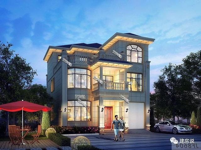 三層帶車庫(kù)的別墅設(shè)計(jì)圖，造價(jià)30W，享受優(yōu)質(zhì)生活！