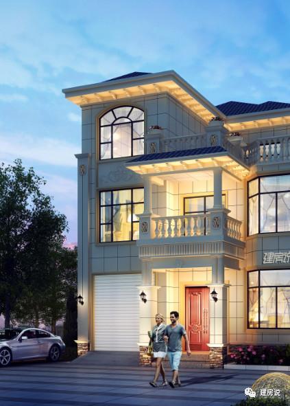 三層帶車庫(kù)的別墅設(shè)計(jì)圖，造價(jià)30W，享受優(yōu)質(zhì)生活！