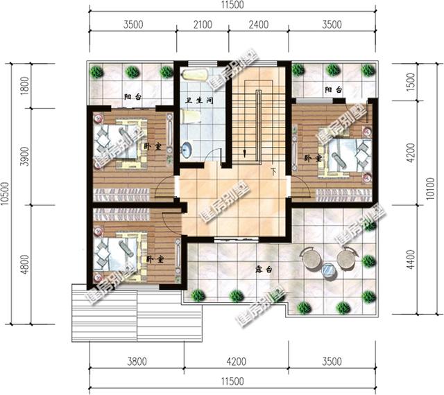 3棟開間11.5m農(nóng)村自建房，不求其他只求家人在側(cè)。