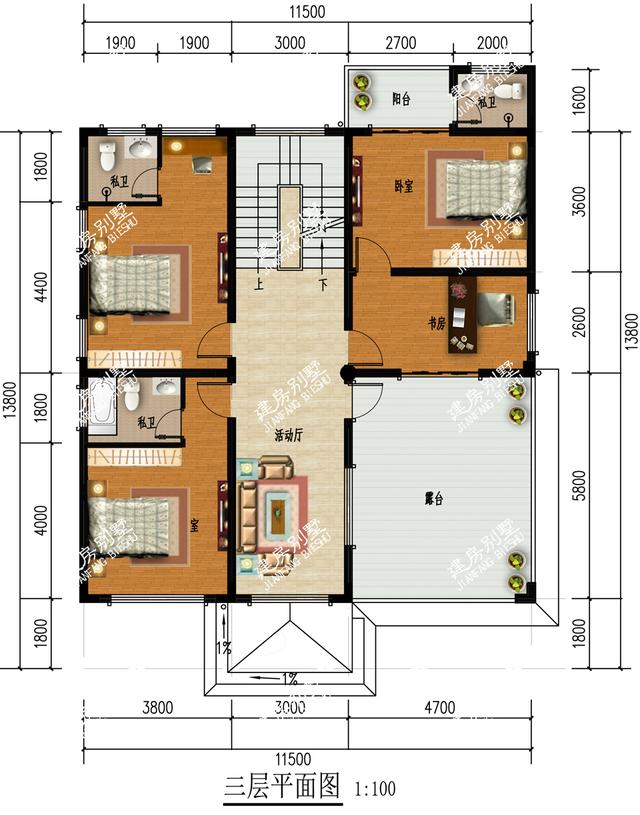 3棟開間11.5m農(nóng)村自建房，不求其他只求家人在側(cè)。