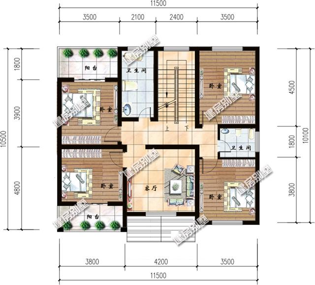 3棟開間11.5m農(nóng)村自建房，不求其他只求家人在側(cè)。