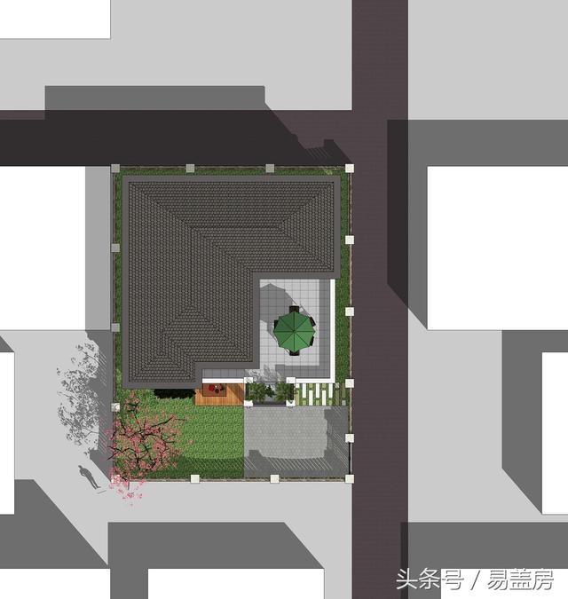 北京43萬(wàn)歐式別墅設(shè)計(jì)圖，景觀院墻超大露臺(tái)，引得鄉(xiāng)親參觀！