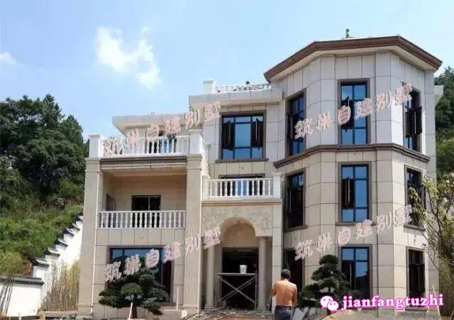 農(nóng)村三層帶露臺(tái)自建房，南北通透，人性化設(shè)計(jì)。