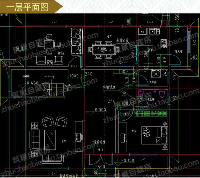 5款帶觀景涼亭三層別墅設(shè)計(jì)圖，造價40W以內(nèi)。值得參考。