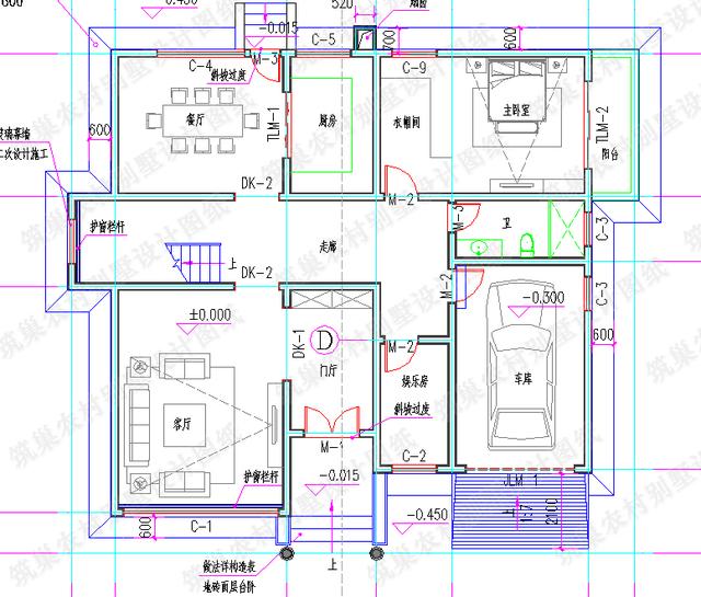 5款帶觀景涼亭三層別墅設(shè)計(jì)圖，造價40W以內(nèi)。值得參考。