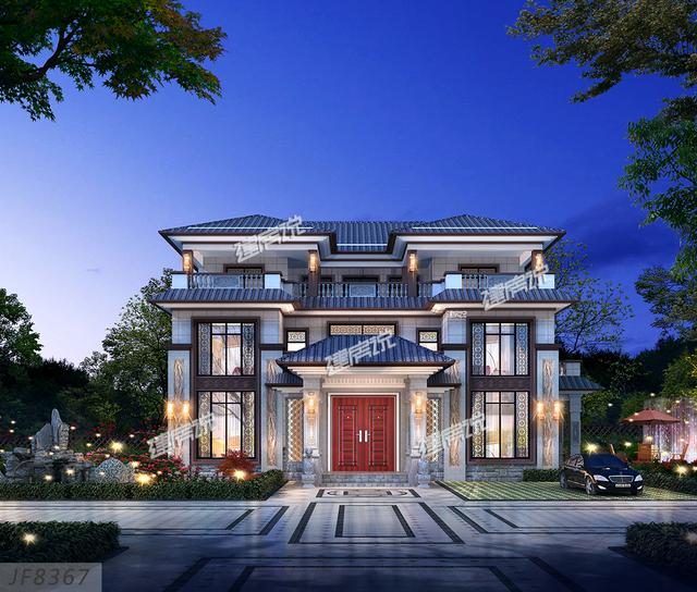 最美中式別墅設(shè)計(jì)圖，這設(shè)計(jì)驚艷了。您心動(dòng)了沒？