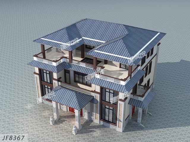 最美中式別墅設(shè)計(jì)圖，這設(shè)計(jì)驚艷了。您心動(dòng)了沒？