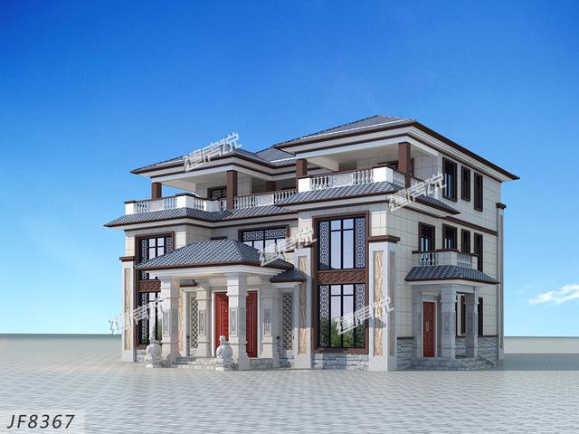 最美中式別墅設(shè)計(jì)圖，這設(shè)計(jì)驚艷了。您心動(dòng)了沒？