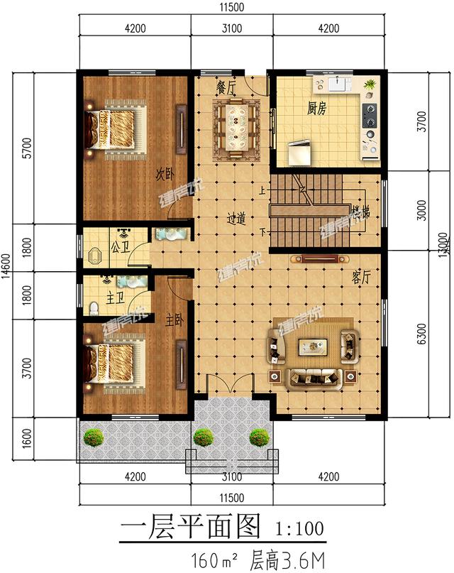 三層爆款農(nóng)村自建房，室內(nèi)布局很實(shí)用，您值得擁有！