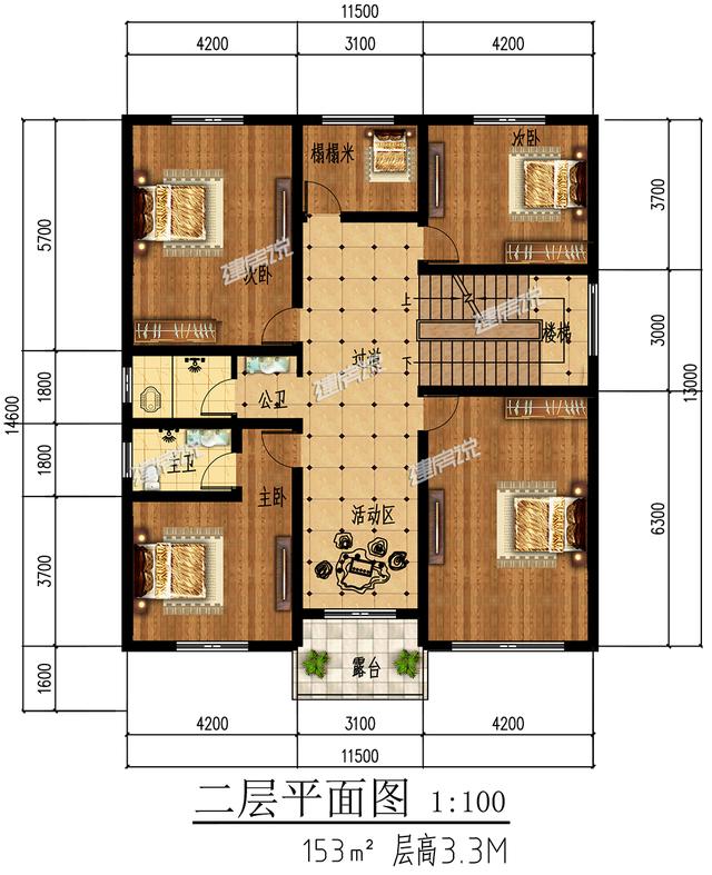 三層爆款農(nóng)村自建房，室內(nèi)布局很實(shí)用，您值得擁有！
