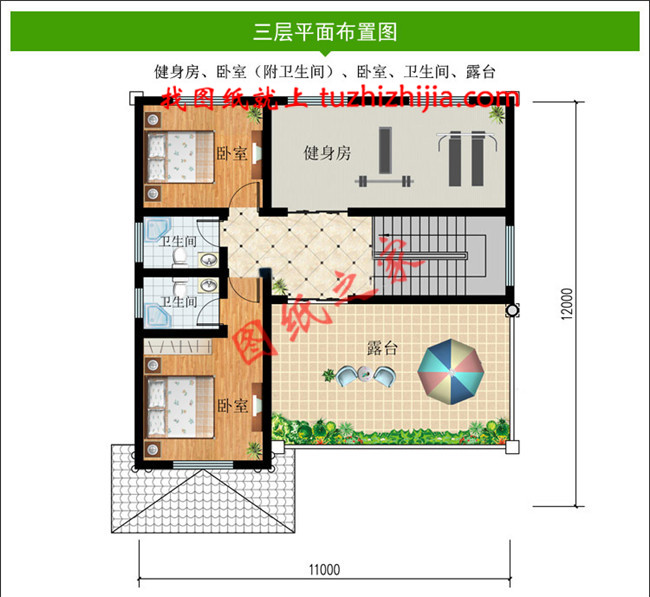 主體造價(jià)30萬(wàn)以內(nèi)農(nóng)村建房三層別墅，一般家庭的建房首選！