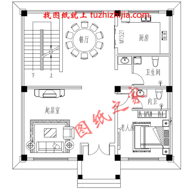 主體造價(jià)30萬(wàn)以內(nèi)農(nóng)村建房三層別墅，一般家庭的建房首選！