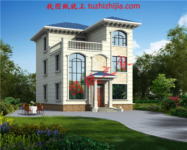 主體造價(jià)30萬(wàn)以內(nèi)農(nóng)村建房三層別墅，一般家庭的建房首選！