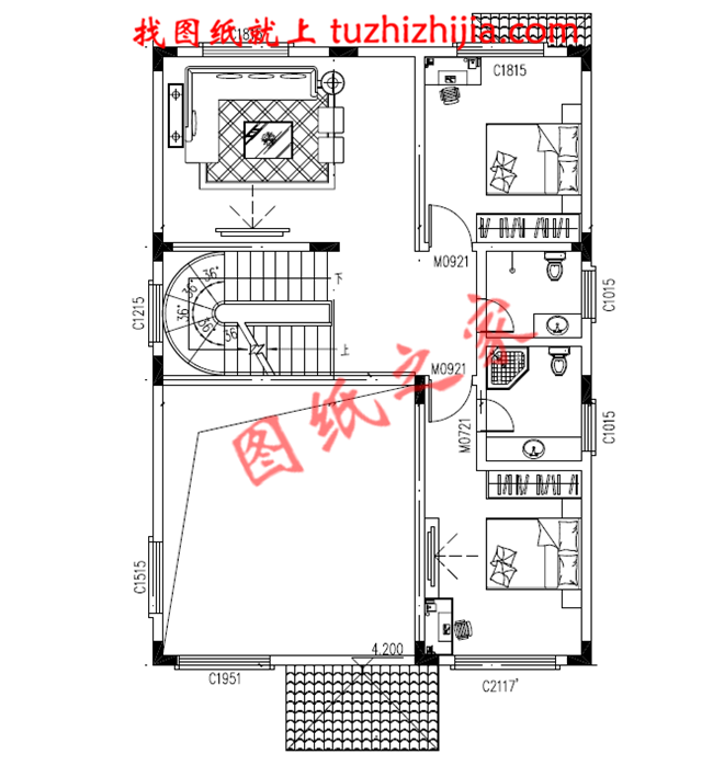 主體造價(jià)30萬(wàn)以內(nèi)農(nóng)村建房三層別墅，一般家庭的建房首選！