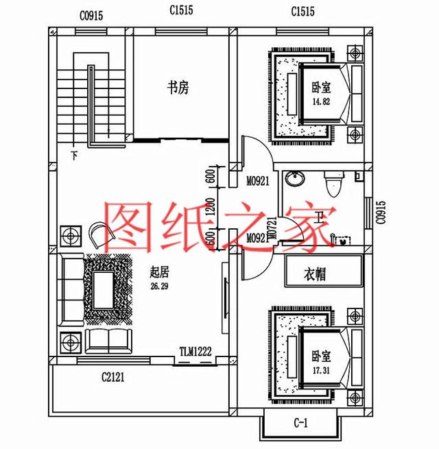 現(xiàn)代二層別墅設(shè)計圖，經(jīng)濟實惠造價低廉，您還在等什么？