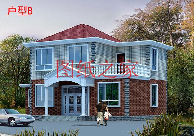 現(xiàn)代二層別墅設(shè)計圖，經(jīng)濟實惠造價低廉，您還在等什么？