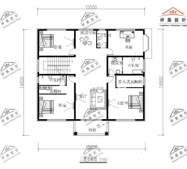 歐式風格別墅設計圖 ，造價低廉，經濟實用型別墅。