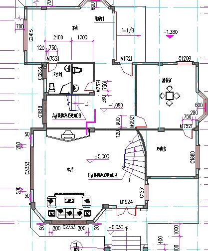 復(fù)式三層帶夾層別墅設(shè)計(jì)圖，610㎡大家庭必備！