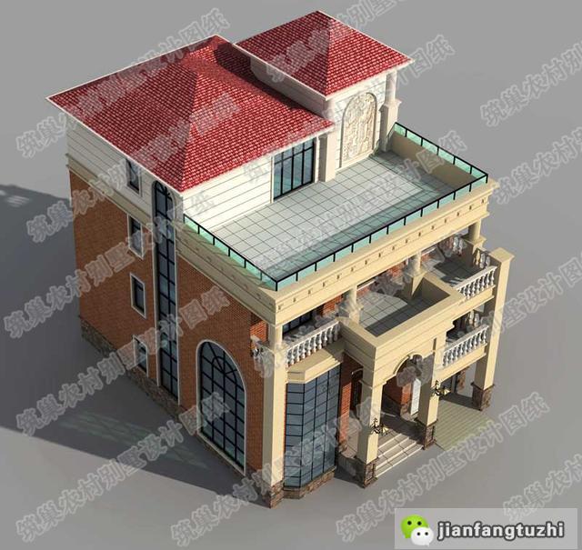 三層半四層別墅設(shè)計圖，多功能設(shè)計，讓您滿意入住。