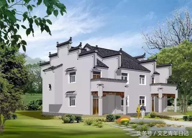 幾款徽派風(fēng)格輕鋼別墅設(shè)計(jì)圖，值得參考！