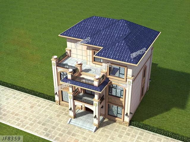 新型別墅設(shè)計(jì)圖，孝敬父母，讓他們安享晚年。